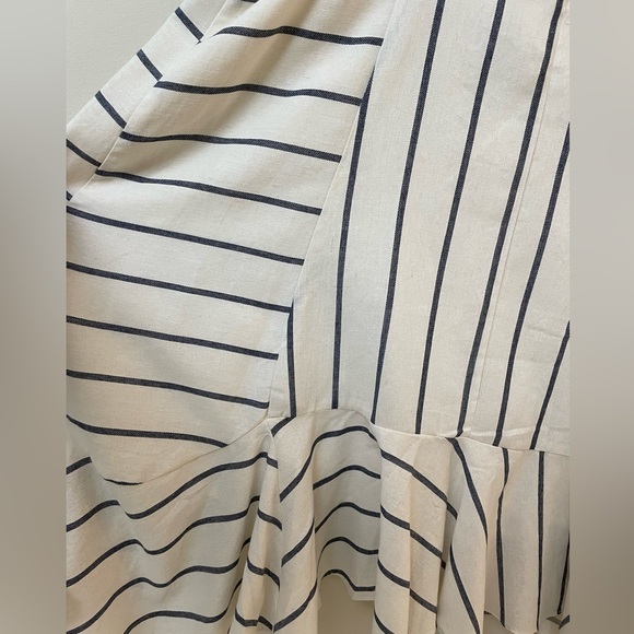 NWOT Ellison Spaghetti Strap Ruffled Swing Dress - Picture 9 of 11